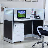 Modern Office Workstations Desk Call Center Cubicle Workstation Office Partition Workstation With Glass