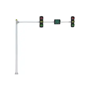 Manufacturer Customized Hot-Dip Galvanized Traffic Light Pole Traffic Pole