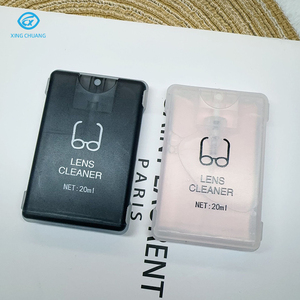 Kit de <span class=keywords><strong>nettoyage</strong></span> de lentilles 20 ml, spray nettoyant pour <span class=keywords><strong>lunettes</strong></span> portable en forme de carte avec chiffon en microfibre pour <span class=keywords><strong>lunettes</strong></span> de soleil, objectifs d'appareil photo - Product Image 3