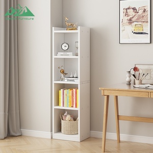 <span class=keywords><strong>Estantería</strong></span> <span class=keywords><strong>vertical</strong></span> de madera Wayon, <span class=keywords><strong>estrecha</strong></span> y delgada, para exhibición, biblioteca o libros. - Product Image 4