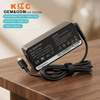 Chargeur de bureau vertical multi-ports PD3.1 EPR avec entrée C6/C8 en option, fonction PPS, quatre prises interchangeables pour différents pays