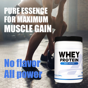Suplemento de Nutrición Deportiva, Proteína de Suero de Leche Aislada Pura Sin Sabor de Alta Calidad, Apoyo para el Crecimiento Muscular y la Mejora de la Fuerza - Product Image 4