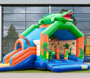 Winsun tùy chỉnh cá sấu <span class=keywords><strong>Inflatable</strong></span> nhà bị trả lại thương mại <span class=keywords><strong>Combo</strong></span> cho Thuê Ngoài trời - Product Image 3