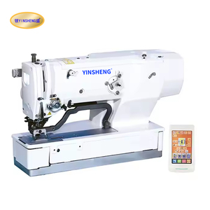 จักรเย็บรังดุมอุตสาหกรรมอัตโนมัติ คอมพิวเตอร์ควบคุม รุ่น YINSHENG YS-1790A แบบเตียงราบ เข็มเดี่ยว มอเตอร์ความเร็วสูง 220V - Product Image 1