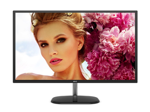 Moniteur d'origine AOC Q32V3S/BS 31,5 pouces 250cd 2K75Hz avec base Jade, HDMI, DP, fixation murale, écran IPS noir, technologie anti-scintillement - Product Image 3