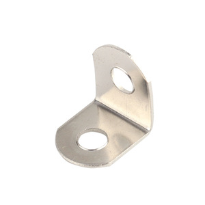<b>Silver</b> L-shaped Corner <b>Bracket</b> 12x12mm Metal Right Angle Furniture Fixing Accessory For Photo Frame Shelf Support - Product Image 3