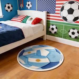 <span class=keywords><strong>Tapis</strong></span> <span class=keywords><strong>de</strong></span> football imprimé en peluche polyester avec support en plastique, nouvelle vente chaude transfrontalière États-Unis-Canada-Mexique <span class=keywords><strong>pour</strong></span> <span class=keywords><strong>chambre</strong></span> à coucher - Product Image 3