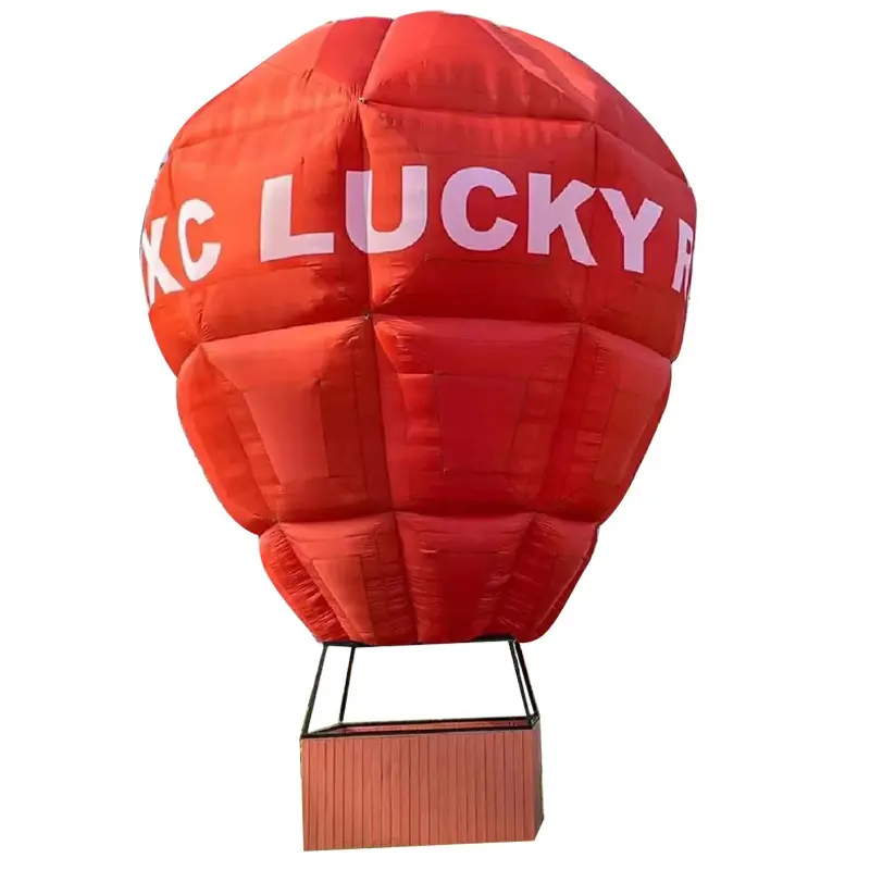 Palloncino gonfiabile gonfiabile di promozione dell'aerostato gonfiabile del modello della mongolfiera di vendita calda per l'esposizione/pubblicità