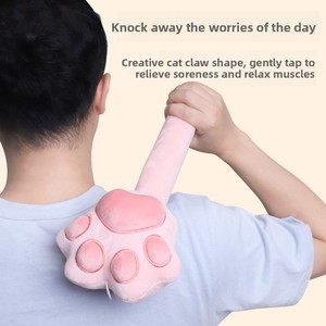 Martello Massaggiante a Forma di Zampa di Gatto, Giocattolo Musicale in Peluche, Vendita all'Ingrosso - Product Image 3