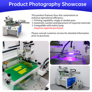 Tự động 4R ROTARY lụa Màn hình máy in - Product Image 5