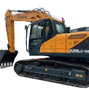 Excavatrice sur chenilles d'occasion Hyundai 220-9s de 22 tonnes, modèle haute puissance importé d'origine coréenne, en vente - Product Image 1