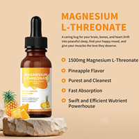 Complément alimentaire liquide de L-thréonate de magnésium OEM pour compléter le magnésium, aide à réguler l'équilibre acido-base