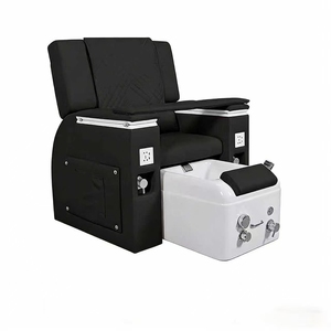 Sillón Multifuncional para Manicura, Pestañas, Pedicura, con Masaje de Espalda y Reposapiés - Product Image 6