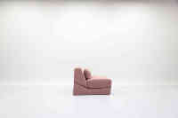 Canapé d'angle modulaire ottoman moderne pour salon, pouf relaxant, fauteuil paresseux, garni d'éponge haute densité, véritable