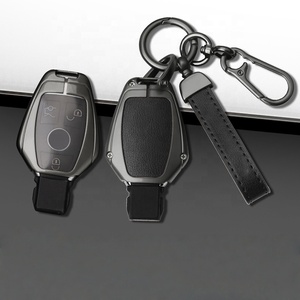 Cover per Chiavi Auto in Lega di Zinco per Mercedes Benz <span class=keywords><strong>Classe</strong></span> <span class=keywords><strong>A</strong></span>, B, C, S, AMG, GLA, CLA, <span class=keywords><strong>GLC</strong></span>, W176, W221, W204, W205 - Product Image 1
