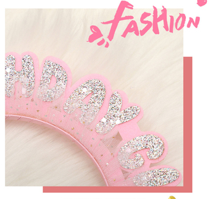 Pafu-accesorios <span class=keywords><strong>para</strong></span> el cabello <span class=keywords><strong>para</strong></span> niña, diademas <span class=keywords><strong>para</strong></span> fiesta de <span class=keywords><strong>cumpleaños</strong></span>, accesorios <span class=keywords><strong>para</strong></span> el cabello <span class=keywords><strong>para</strong></span> niño - Product Image 5