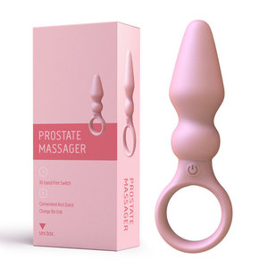 Vibrador con Anillo de Sujeción para Hombres y Mujeres, Tapón Anal, Masajeador de Próstata, Impermeable, Ecológico, Juguete Sexual para Adultos para un Sexo Más Seguro - Product Image 6