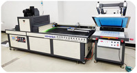 Machine d'impression sérigraphique automatique UV 70 100 pour papier, feuille, film plastique