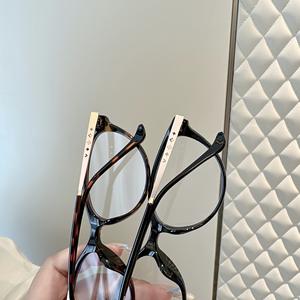 Monture de lunettes de style coréen œil de chat, monture complète en TR90, verres en résine anti-UV, unisexe, surdimensionnés, pour verres correcteurs, Danyang - Product Image 1