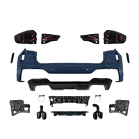 Kit de carrosserie pour BMW X3 Série G01 (2018-2021) – Amélioration style Power avec phares LED, feux arrière, calandre, pare-chocs et jupes latérales en plastique – Nouveau, à fixer par boulons