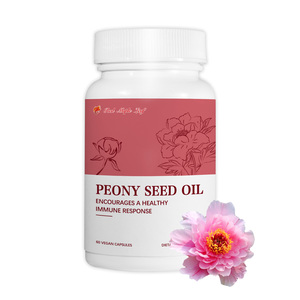 Cápsulas de Aceite de Semilla de Peonía China - ALA Omega 3 para la Salud del Corazón y el Cerebro, a Granel, Listo para Enviar - Product Image 2