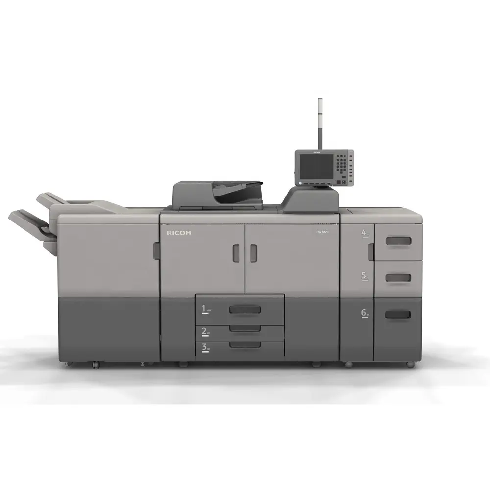 Stampante digitale A3 ad alta velocità in bianco e nero per stampa Ricoh Pro 8210 8220S produzione stampante Laser fotocopiatrice