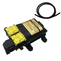 Pompe à eau électrique haute pression double cœur 12V 7A 130PSI 10L/min AUTO pour lavage de voiture