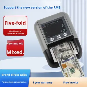 Dolar/Euro/Yuan plastik para için oportable taşınabilir küçük özgünlük dedektörü <span class=keywords><strong>UV</strong></span>/IR/MG algılama dijital ekran isteğe bağlı lityum - Product Image 3