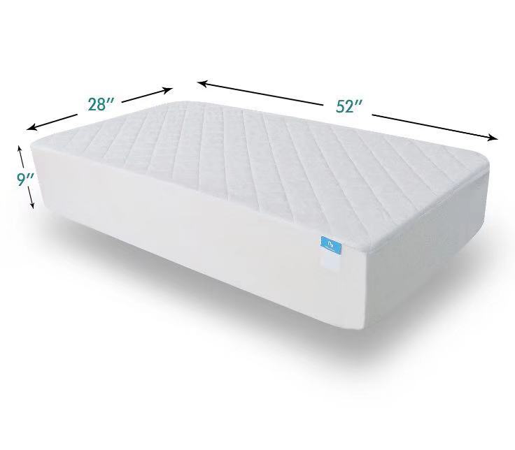 Мягкий и удобный протектор матраса 165gsm, бамбуковое махровое полотенце для кроватки, протектор матраса