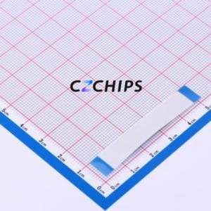 JS05A-16P-050-3-4 FFC Cable (Flexible Flat Cable) P=0.5mm Connector 16P 0.5mm 0.3mm Non-Inverting - Product Image 2