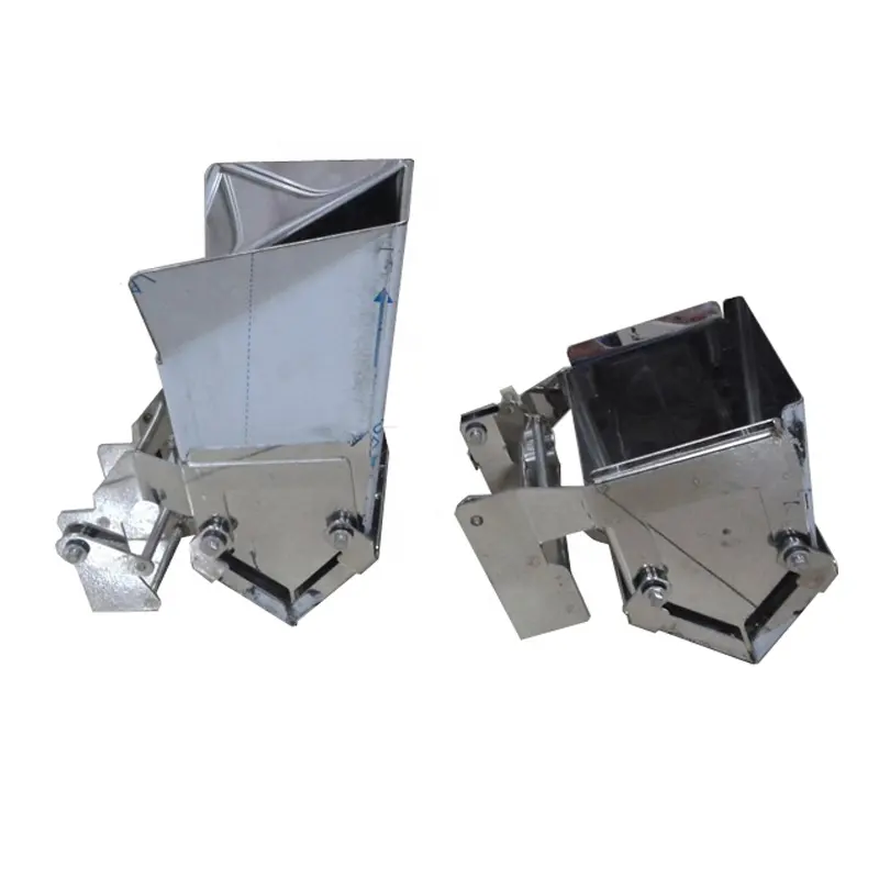 Cubo de tolva de pesaje de acero inoxidable 304, para máquina de embalaje de pesaje combinado