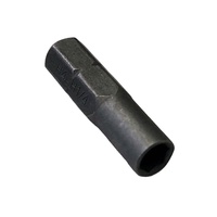 Adaptateur de tournevis hexagonal 1/4\" (6,35 mm) vers embout de 4 mm pour embouts hexagonaux de précision, support magnétique pour vis