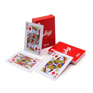 Manufacturer Custom Plastic Pvc Size Smooth Waterproof Saudi Arabia Kuwait Baloot Paper Durable <b>Poker</b> Playing Cards - Product Image 3