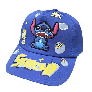 Summer Stitch Cute Sunhat Kids Baseball Bucket Hat, Gorra con visera de dibujos animados - Product Image 1