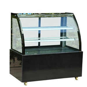 Comptoir TDG-1200 réfrigéré <span class=keywords><strong>professionnel</strong></span> incurvé vitrine en verre réfrigérateur vitrine - Product Image 4