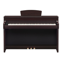 Piano numérique Yamaha CLP-735 au design moderne, 88 touches standard, clavier professionnel, piano droit