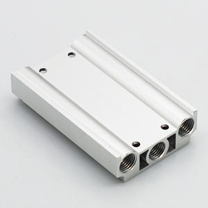 Base de Válvula Solenoide de Aleación de Aluminio 4V210, Conexión Roscada, Colector 200M, Colector 4V310 300M, Base 100M, Placa de Conexión 400M - Product Image 3