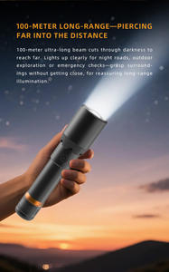 Lampe de poche LED d'urgence murale directe en usine torche portable avec lanterne d'hôtel avec HL-8223 de <span class=keywords><strong>quai</strong></span> de chargement - Product Image 5