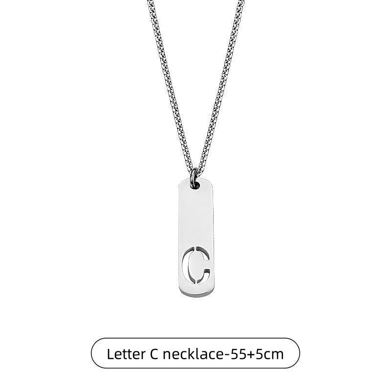 Letter C necklace-55+5cm
