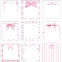 Meilleures ventes : Blocs-notes adhésifs en forme de nœud, design mignon, haute qualité esthétique, usages multiples, forte adhérence