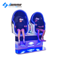 9d VR cinéma vr simulation jeux chaise VR egg simulateur 3 DOF plate-forme avec effet spécial parc d'attractions à pièces