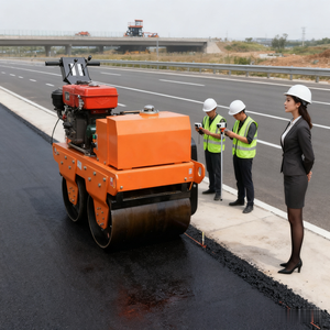 Manufacturer of <b>Small</b> Vibrating Road <b>Roller</b> Seat <b>Roller</b> Automatic Vibration Compaction Compaction Compaction Machine - Product Image 2