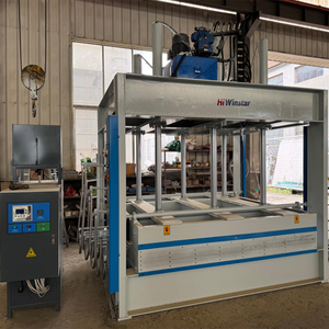 Presse à feuilles en plastique à chauffage haute température multi-couches Machine de recyclage hydraulique à <span class=keywords><strong>chaud</strong></span> en plastique - Product Image 2