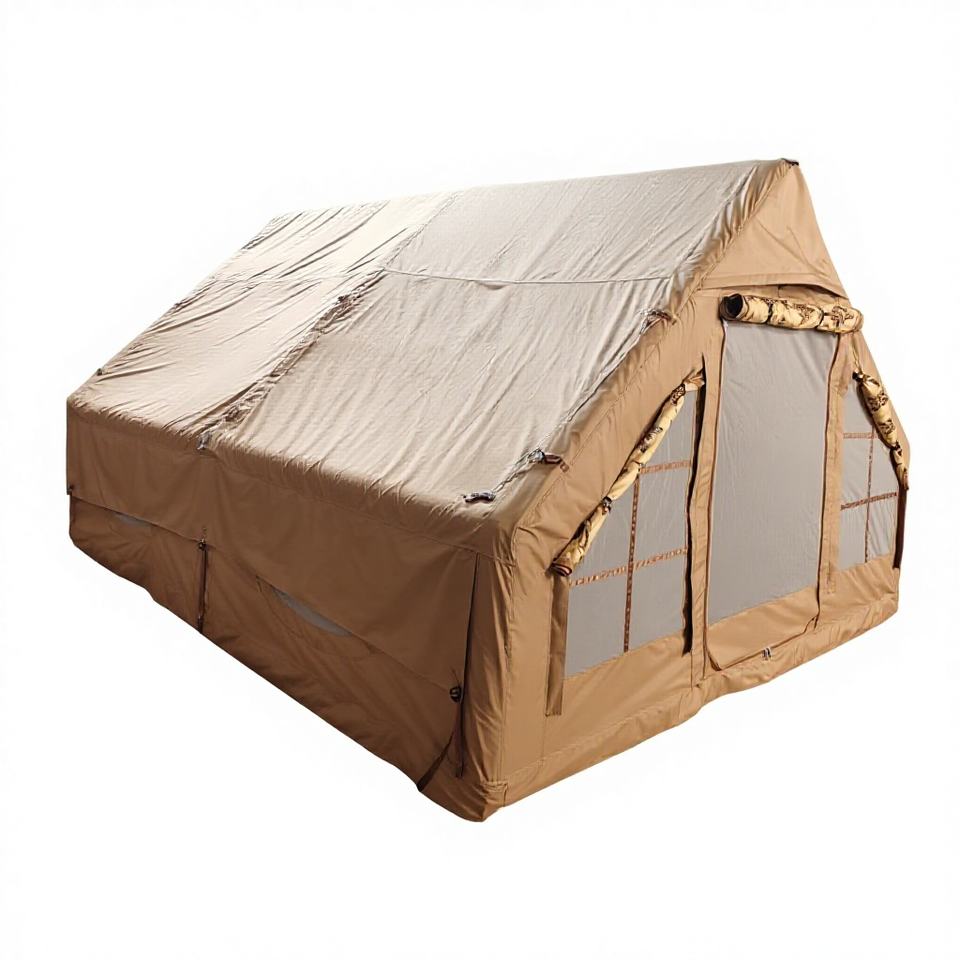 Adventure Ridge Inflatable Tent 12㎡ 600D Oxford Inflatable Glamping Tent Waterproof Windproof Easy ...
