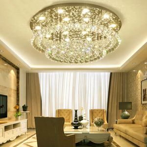 OEM Offre Spéciale américain moderne luxe lampe en cristal acier inoxydable chevet milieu cristal lampe hôtel chambre LED intérieur chaud - Product Image 5