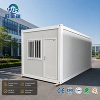 Casa Contenedor Prefabricada para Comercio Exterior Modelo DBX-23, de Montaje Rápido, Modular, Desmontable, Oficina Portátil, Diseño 3D