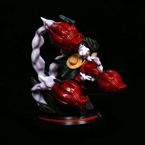 Figurine en PVC de <span class=keywords><strong>Luffy</strong></span> Gear Fourth Crow Cannon de la série Ultimate Move <span class=keywords><strong>WCF</strong></span> King of Apes de Tianhui GK, en boîte, pour scène de combat - Product Image 2