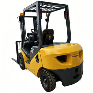 Maquinaria de Construcción Usada, Montacargas Komatsu de 2.5 Toneladas, Motor Diésel FD25 en Oferta, Alta Eficiencia, Desplazador Lateral Hidráulico - Product Image 1