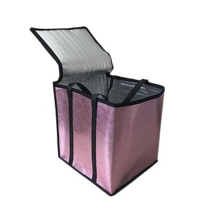 Custom Printing Waterproof Eco- Friendly Thermal <b>Lunch</b> <b>Tote</b> Insulated Non Woven Ice Cream Cooler Shopping <b>Bag</b> - Product Image 2