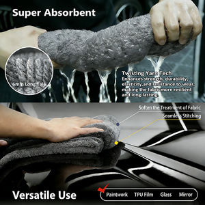 <span class=keywords><strong>Serviette</strong></span> de séchage de voiture OEM & ODM pour le detailing professionnel, vente en gros de serviettes de séchage de voiture en microfibre pour le nettoyage automobile - Product Image 2